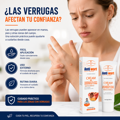recupera tu confianza con Anti-Wart